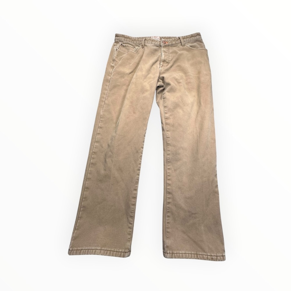 Weatherproof Vintage Pants Mens 40x30 Tan Fleece Lined Regular‎ Fit Canvas